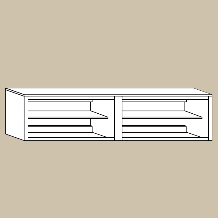 Horizontal Melamine HC313