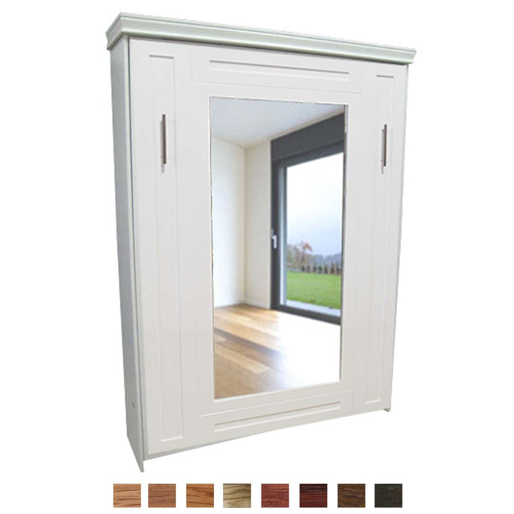 Vertical Wood Mirror Face - V102 