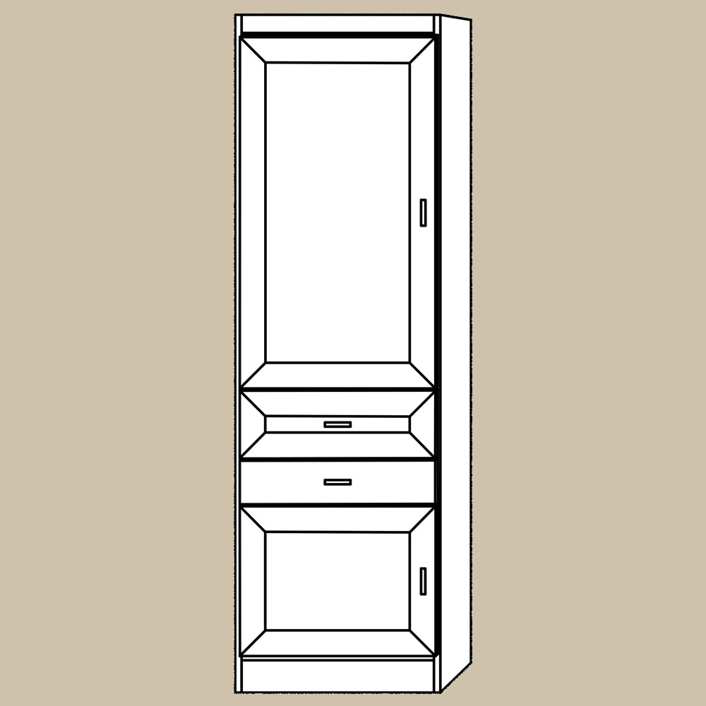 Vertical Melamine VC207