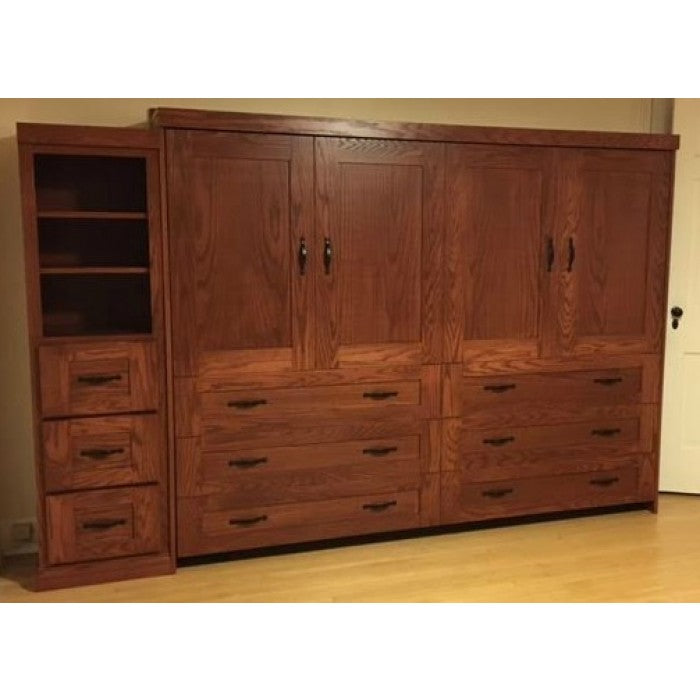 Horizontal Wood Dresser Cabinet Face - H108 